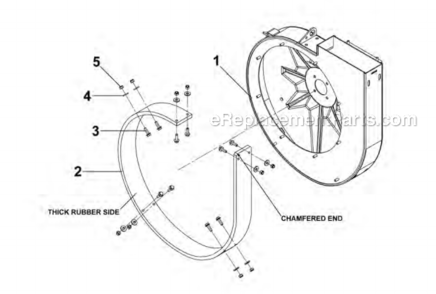Page C Diagram and Parts List for 5611  Little Wonder Leaf Blower / Vacuum